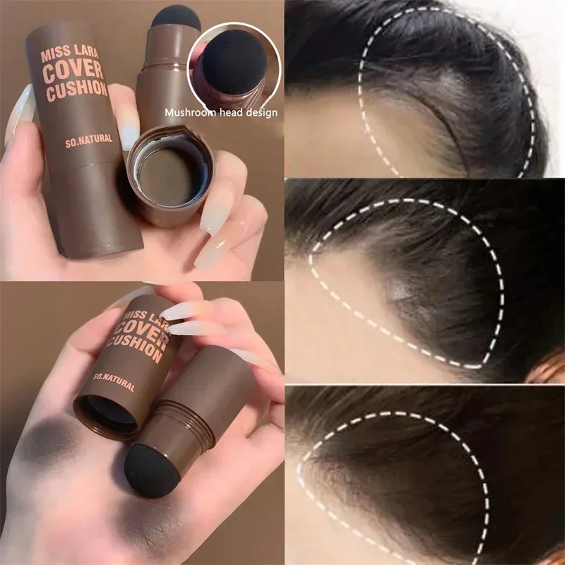 Unisex Hair Powder Styling Tools Waterproof Hair Edge Shadow Fills Eyebrow Powder Hair Line Shadow Stick Hairline Filling Powder тени для бровей artdeco eyebrow powder тон 3