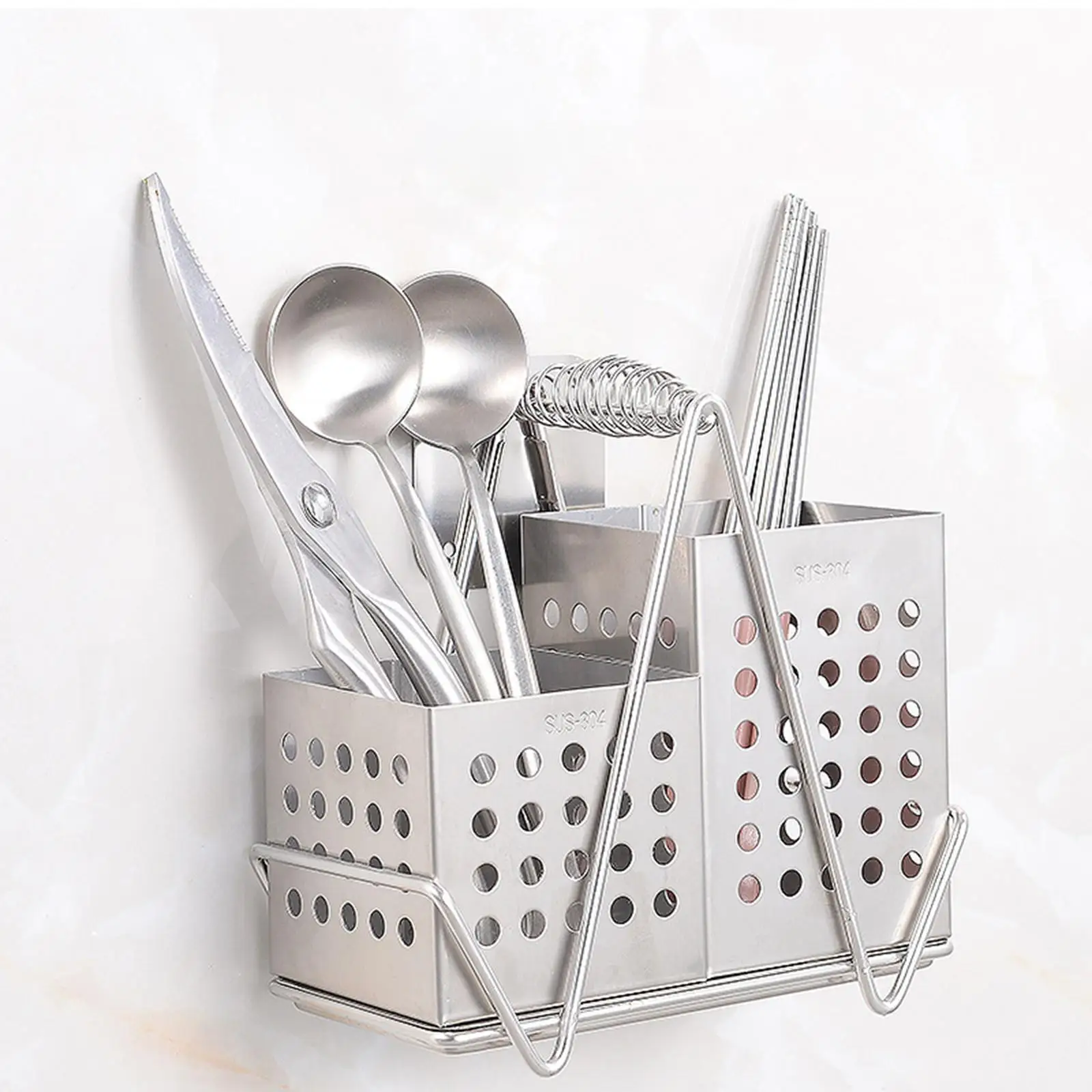 Utensil Drying Rack Sink Drain Rack Organizer Restaurant Utensil Holder Chopstick Holder for Countertop Party Favors