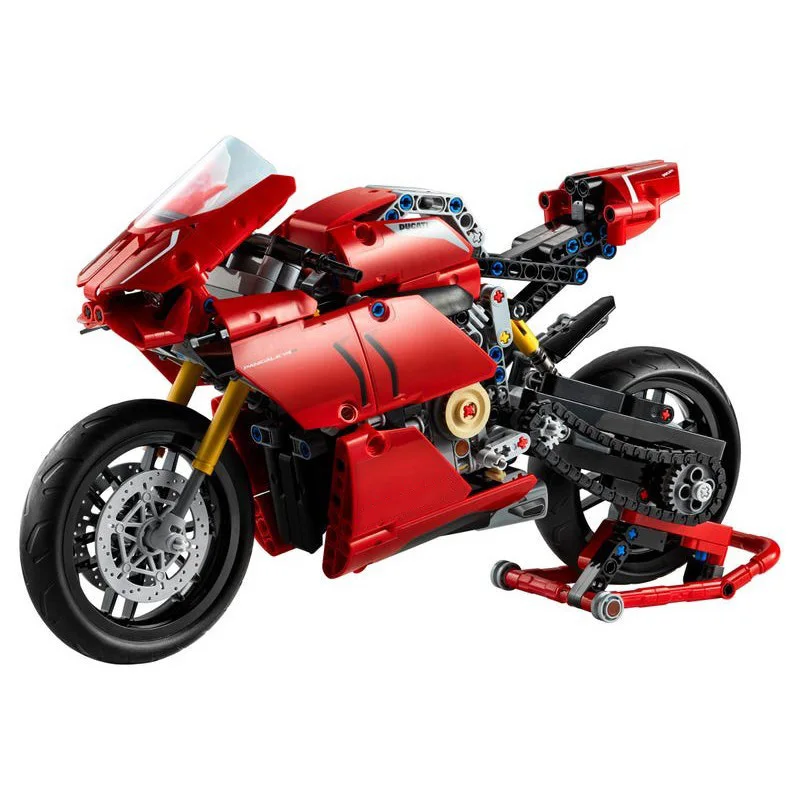 Tecnico Moto Ducatis Auto Da Corsa Building Blocks 42107 Idee Modello Moto Veicolo Mattoni Giocattoli Per Bambini Regali Di Natale