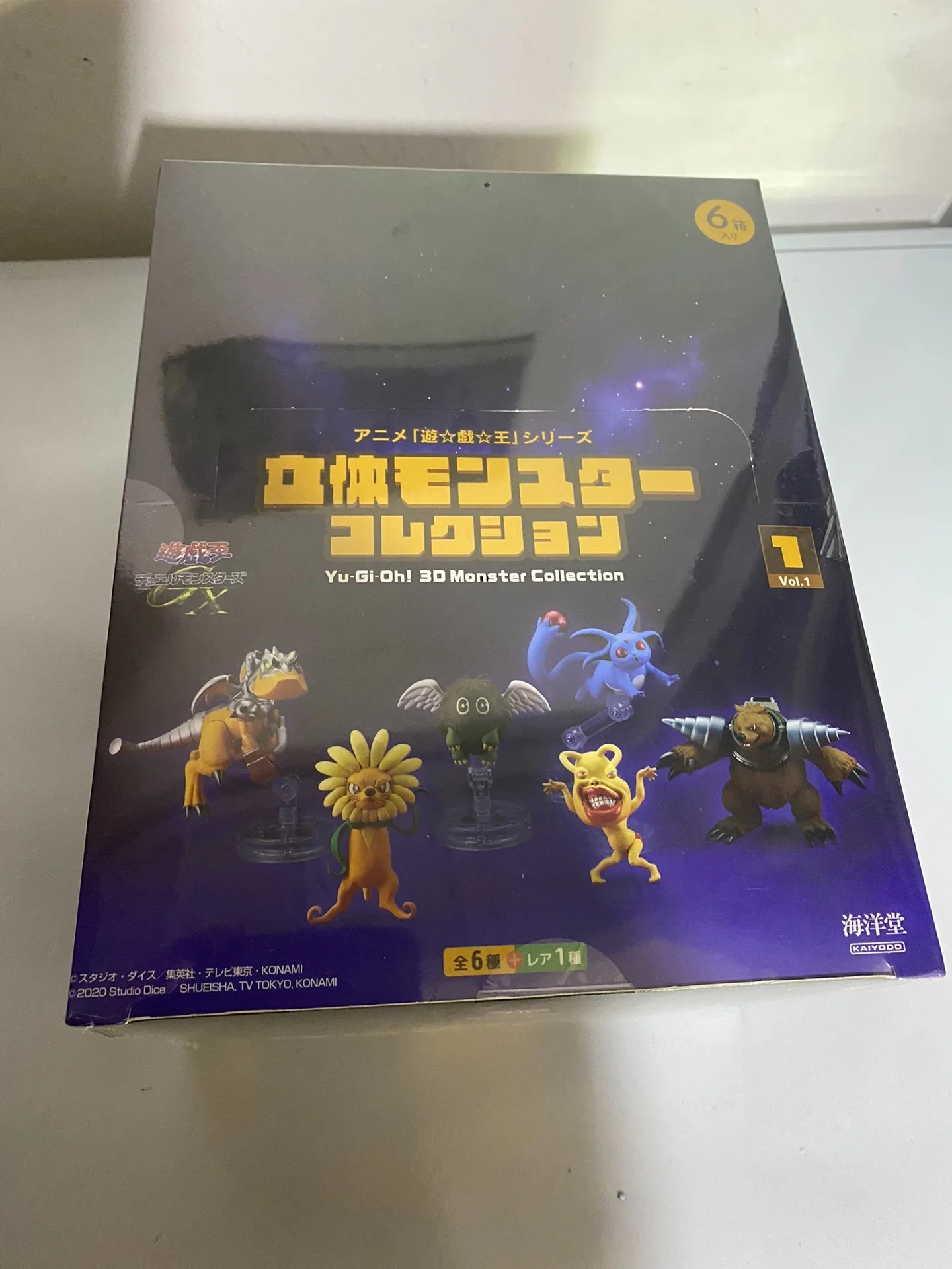 thumbnail image 1 of En existencia KAIYODO Yu-Gi-Oh! Colección de monstruos en 3D Modelo de juguetes Winged Kuriboh Dandylion Ojama Yellow Armed Dragon LV3 Crystal Beast, 1 of 5