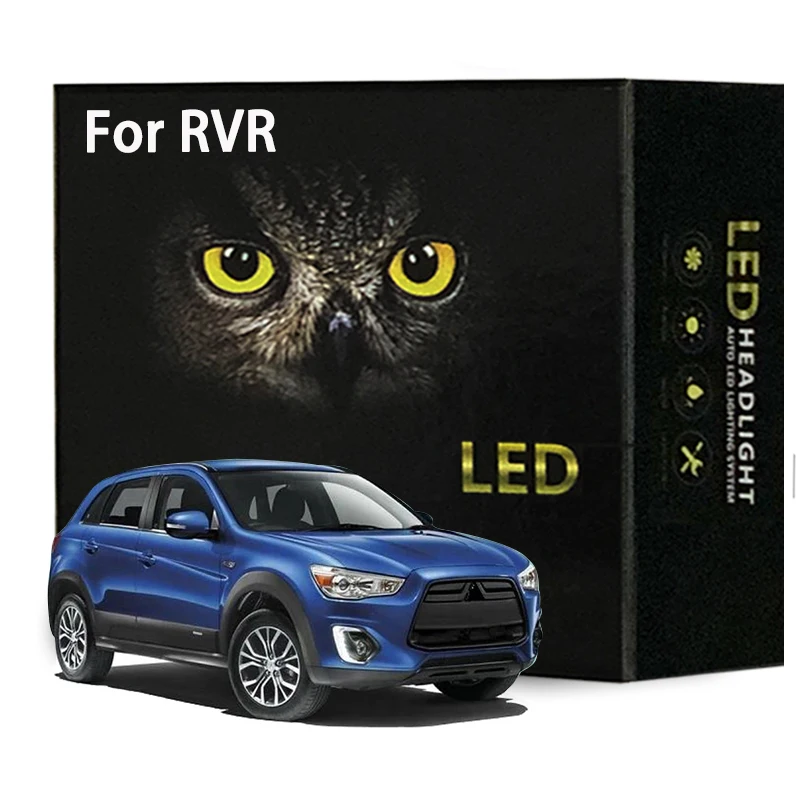 

10 шт. для Mitsubishi RVR 2011- 2016 2017 2018 2019 светодиодные лампы для Интерьера Canbus без ошибок