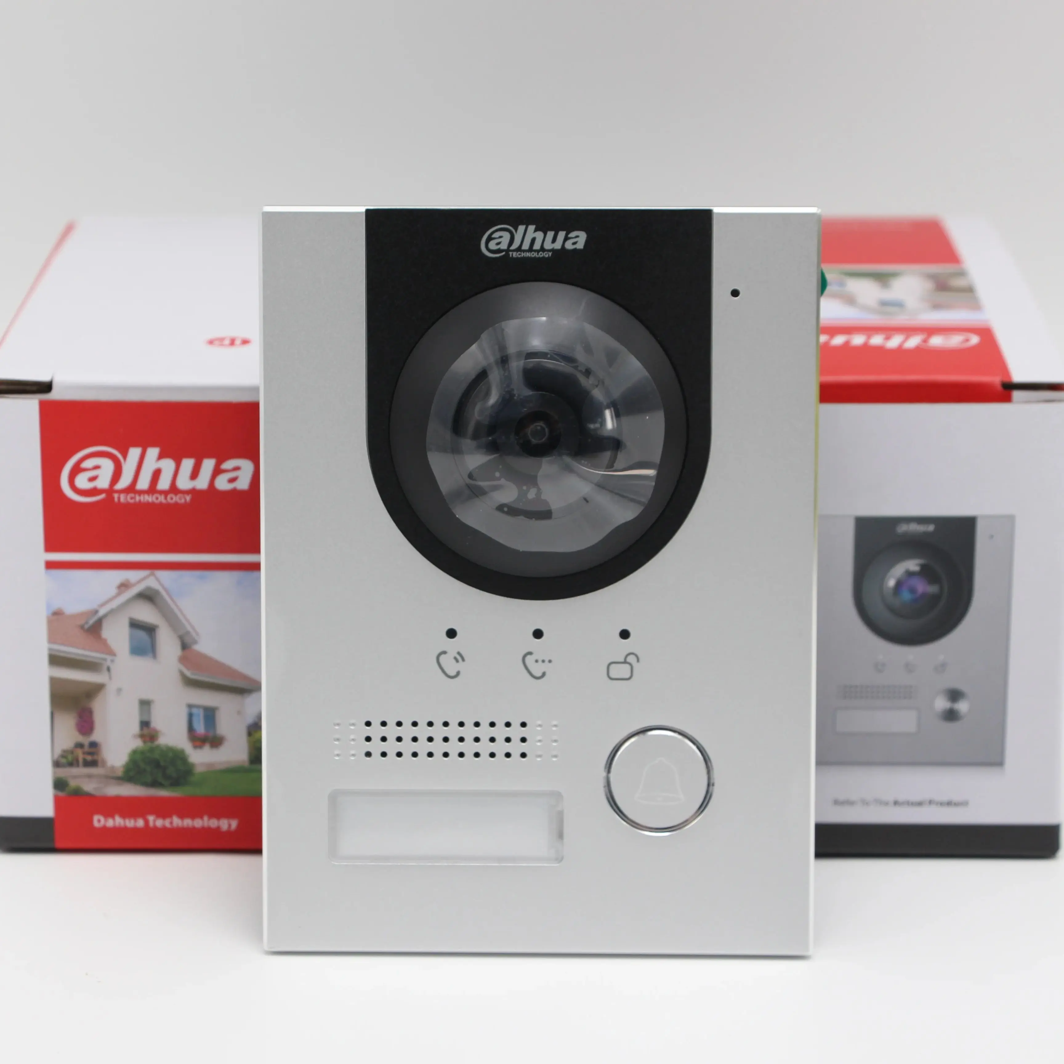 

Dahua VTO2202F-P-S2 Doorbell POE 2-wire IP Villa Door Station 2MP Colorful 160° fisheye Camera