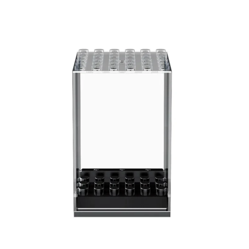 

Collectibles Action Figures Display Box Showcase Building Blocks Minifigures Baseplate Education Bricks Toys for Children Kids
