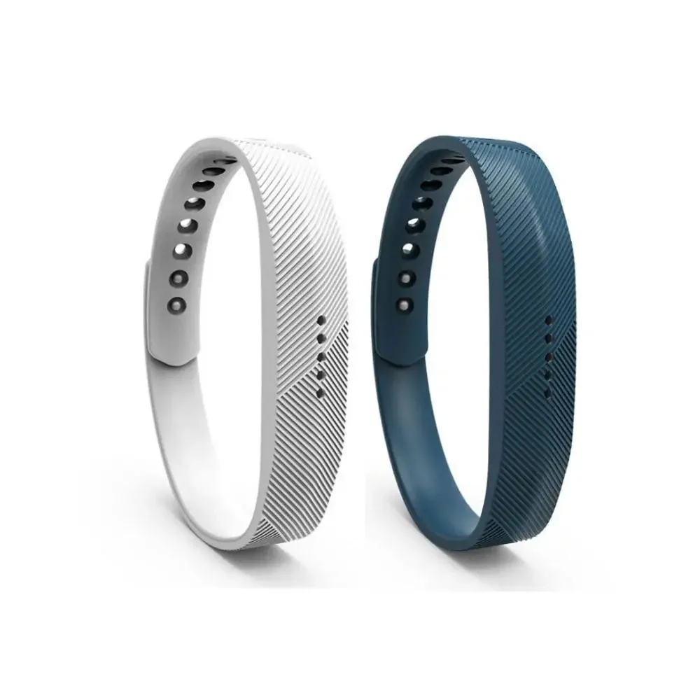 Silicone Wristband Strap for Fitbit Flex 2 - Durable Replacement Band for Smart Bracelet