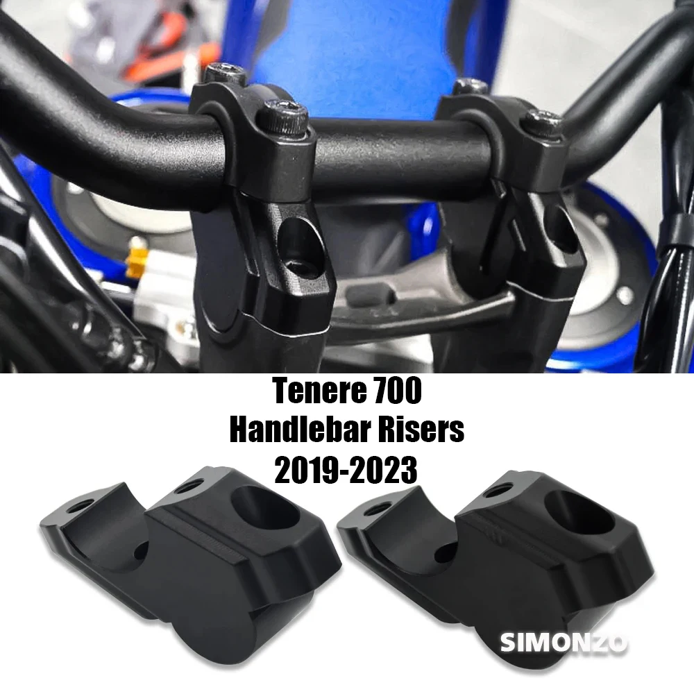 

Motorcycle Handlebar Riser TERERE 700 Handlebar Riser Bracket T700 T7 For Yamaha Tenere 700 2019-2023