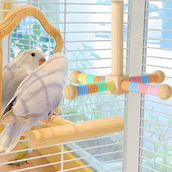 Rotating Windmill Bird Perch Toy 1