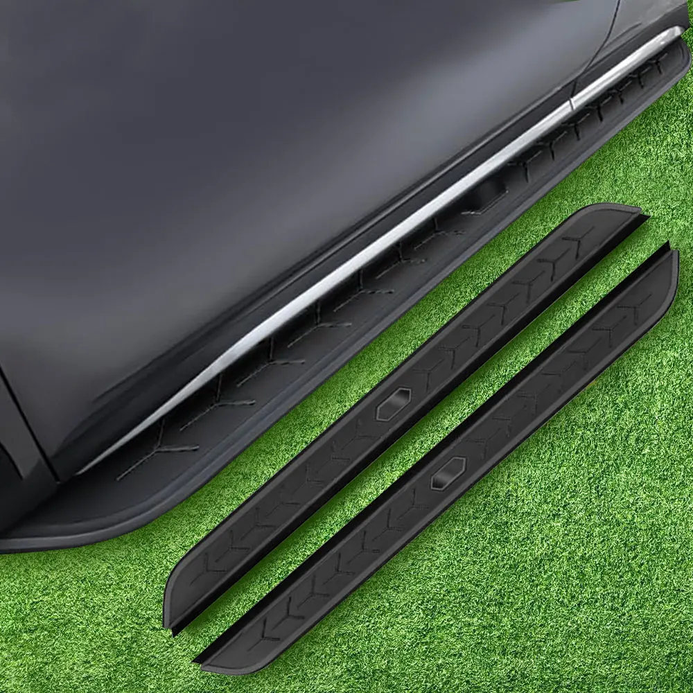 TURTLE Trittbretter Für Hyundai Tucson NX4 2022-2024 - Schwarze Alu Trittstufen