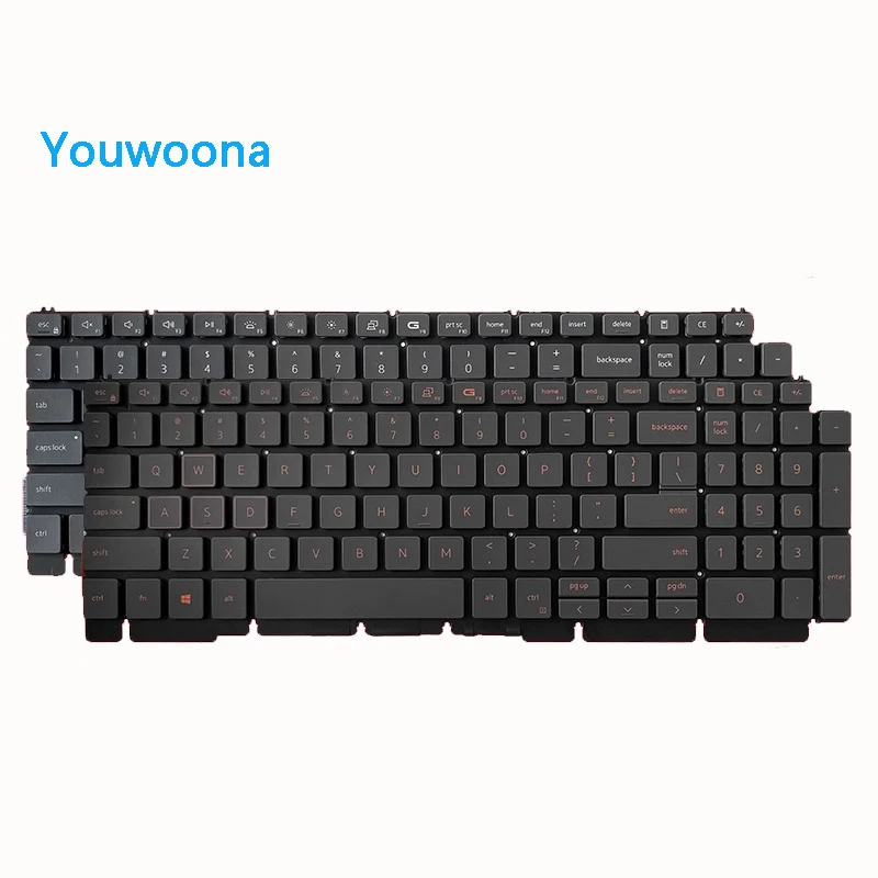 Nuova Tastiera Per Laptop Originale Per Dell G15 Ryzen Edition G15 5510 5511 5515 5520