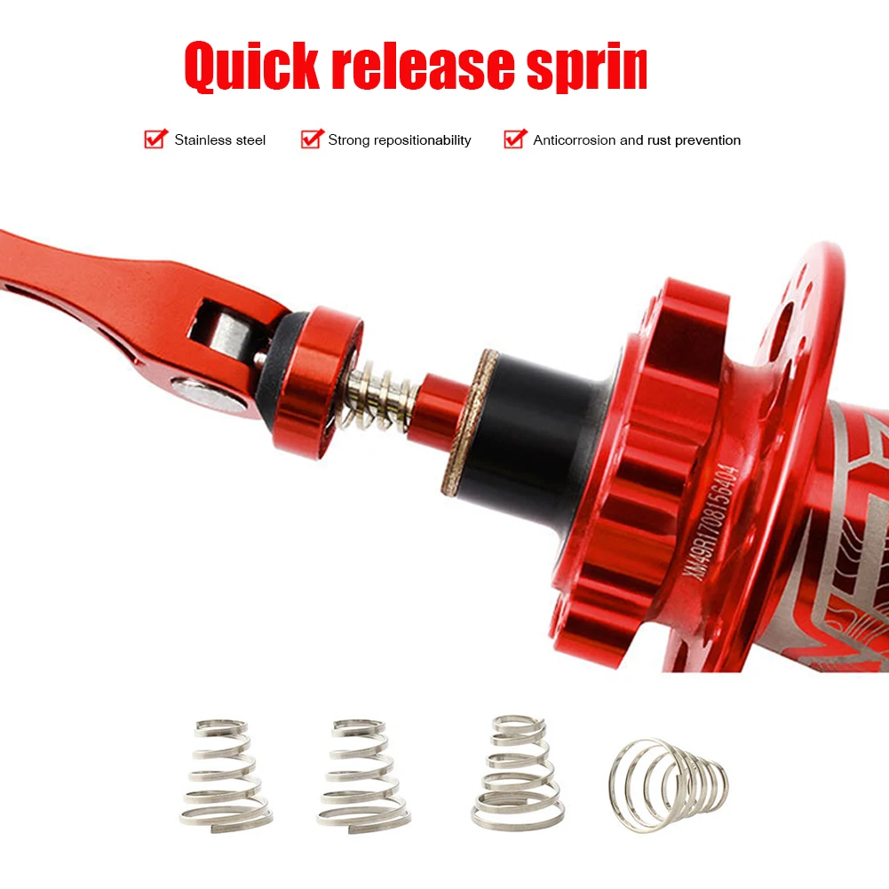 Bicycle Quick Release Skewer 4pcs 8pcs Bike Quick Release Skewer Springs Replacement