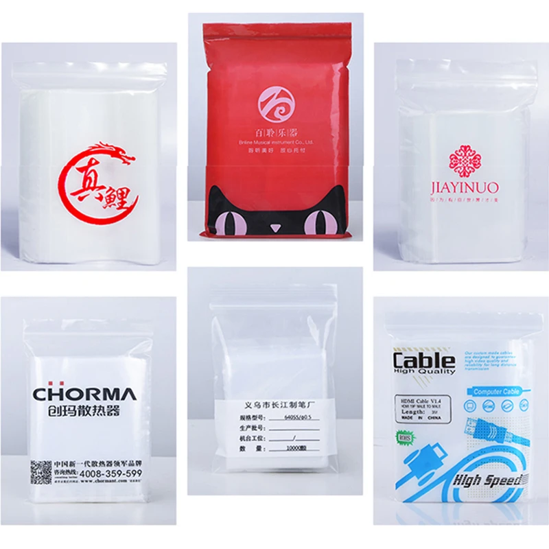 Buste Trasparenti 1000 Sacchetti Richiudibili 8x12cm Bustine Zip