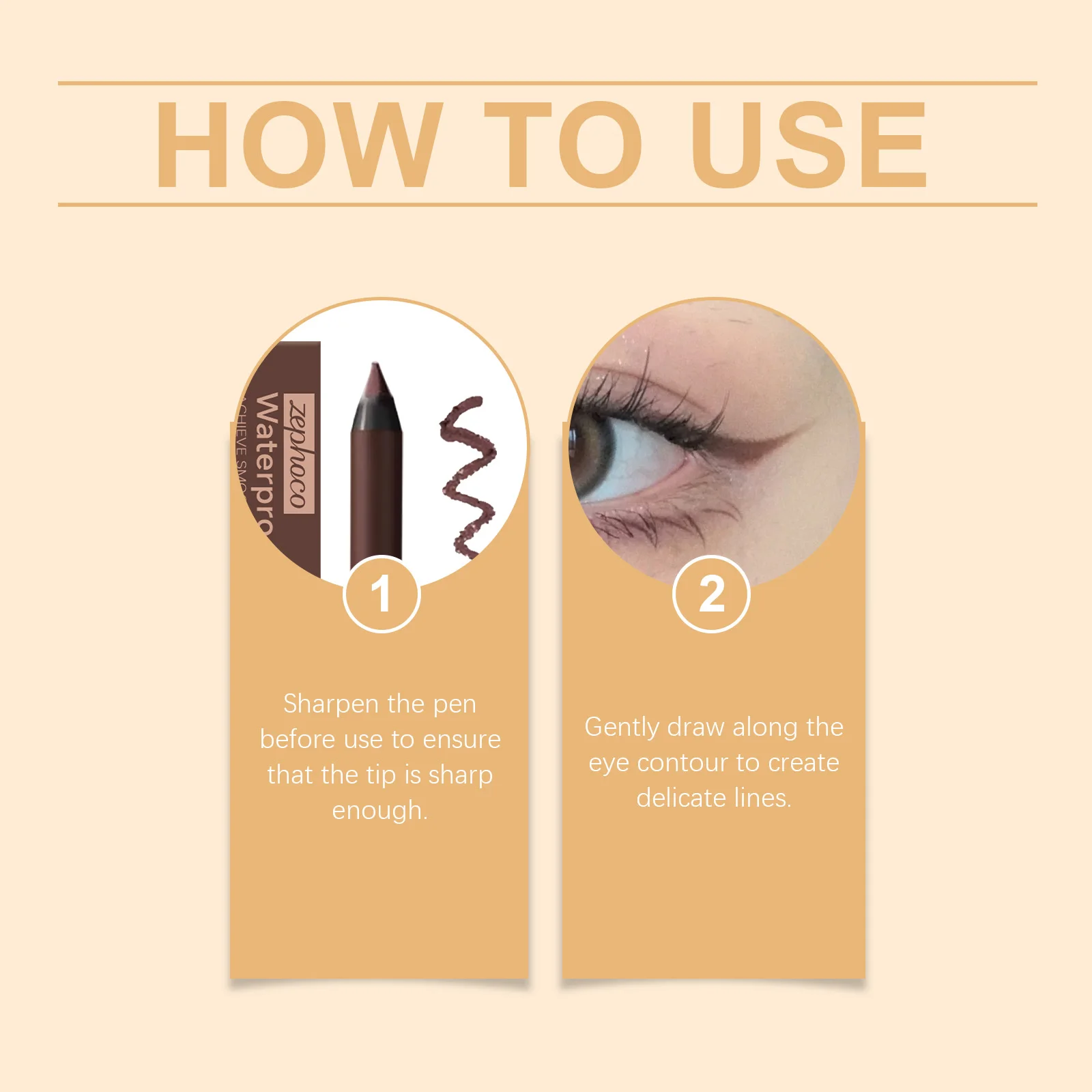 Waterproof Matte Eyeliner Gel Pen Precise Quick Dry Eye Makeup_voghion.com