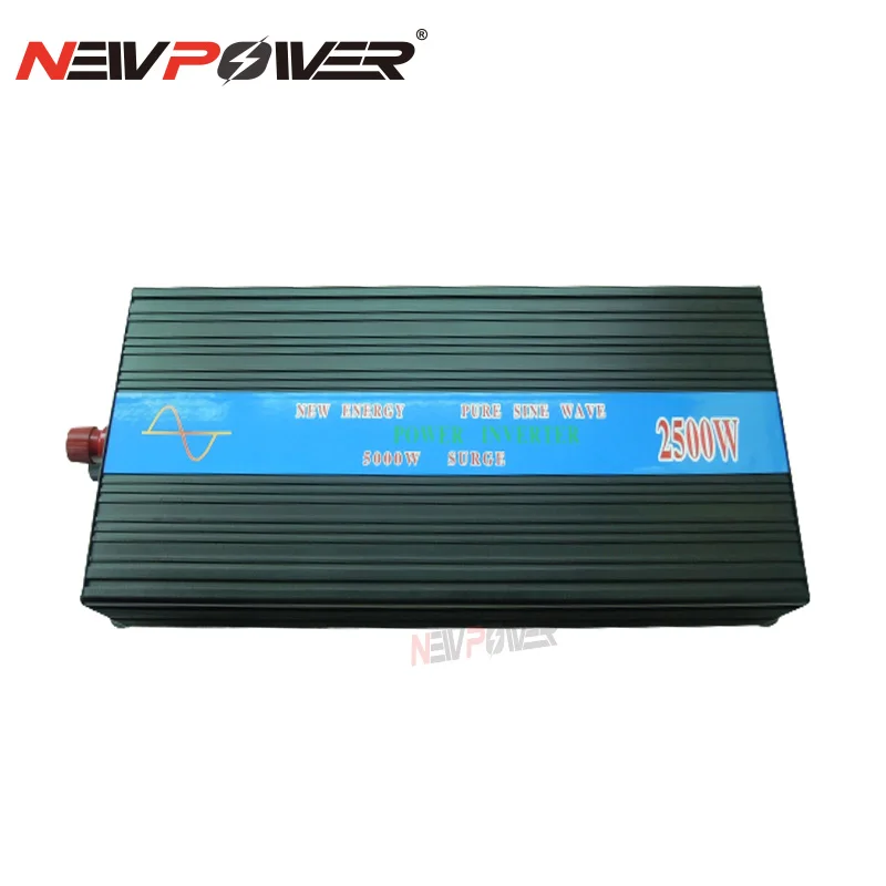 100% Uscita A Onda Sinusoidale Pura 2500W Office Lcd Off Grid Inverter 12V 24V 36V 48V 60V 72V Dc A 110V 220V 230V Convertitore Inverter