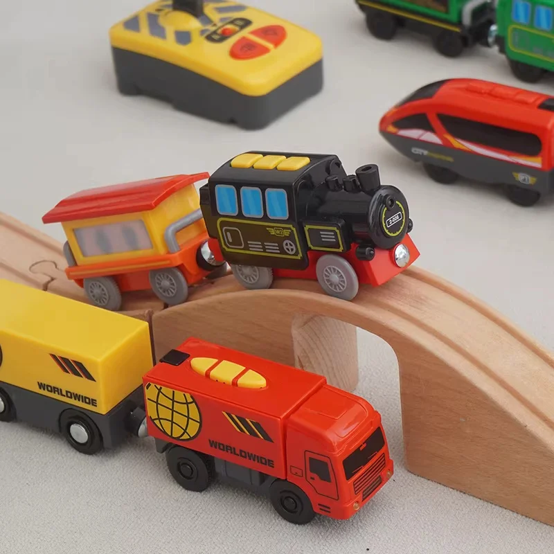 Deluxe Remote Control Electric Train Toy Set