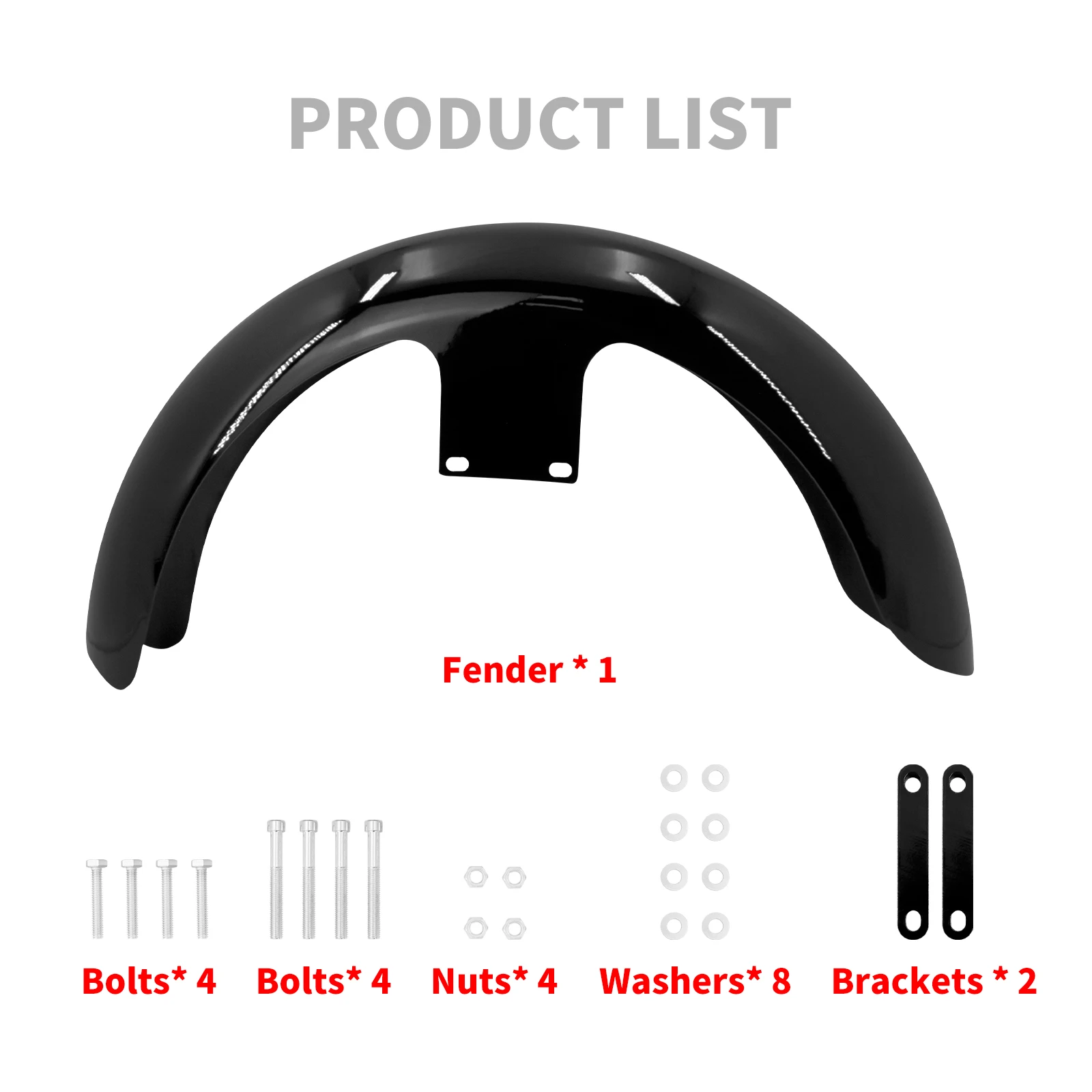 Street Glide Wrapped Front Fender | Fender Front Harley Road