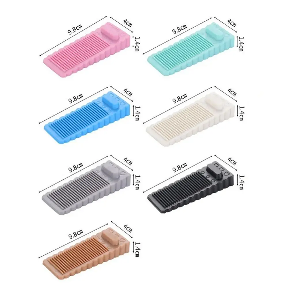 Door Stopper Silicone Door Stopper Door Stopper Bumpers Silicone Rubber Bumpers Creative PVC Door Stopper Safety Silicone Wedge Doorstop Wall Protectors Home Office Door Rear Retainer Anti-collision Stop