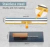 Kit, Floor Roller with Extension Bar and Splash Guard, Shoe with Spikes, Epoxy Flooring Tool, Stainless Steel Trowel, Self Level 4
