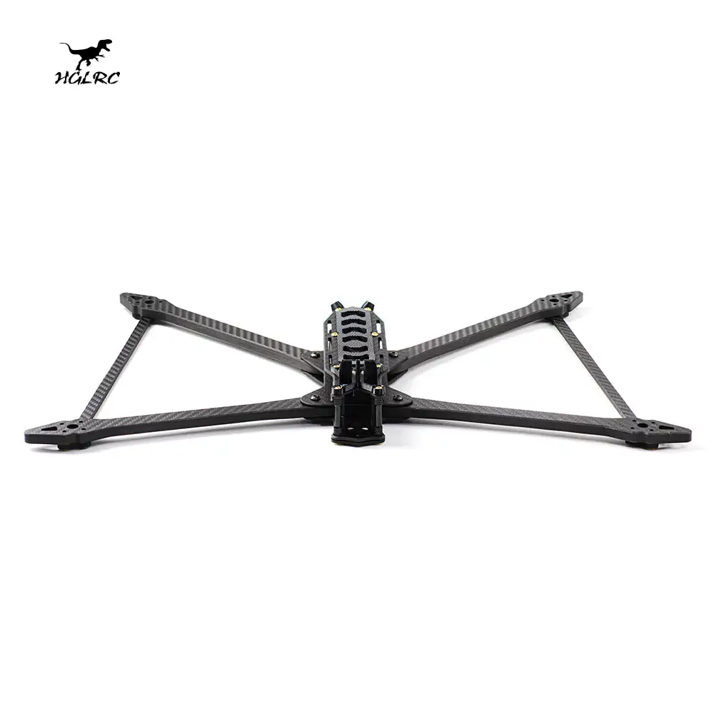 

HGLRC Rekon10 PRO LR 455 мм 10 дюймов 3K комплект из углеродного волокна для рамы для FPV Фристайл 10-дюймовый большой диапазон LR10 дроны DIY части