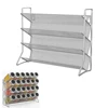 4 Tier Spice Rack Storage Rack Countertop Stand Seasoning Organizer Countertop Spice Storage Holder for Pantry Cabinet Shower 2