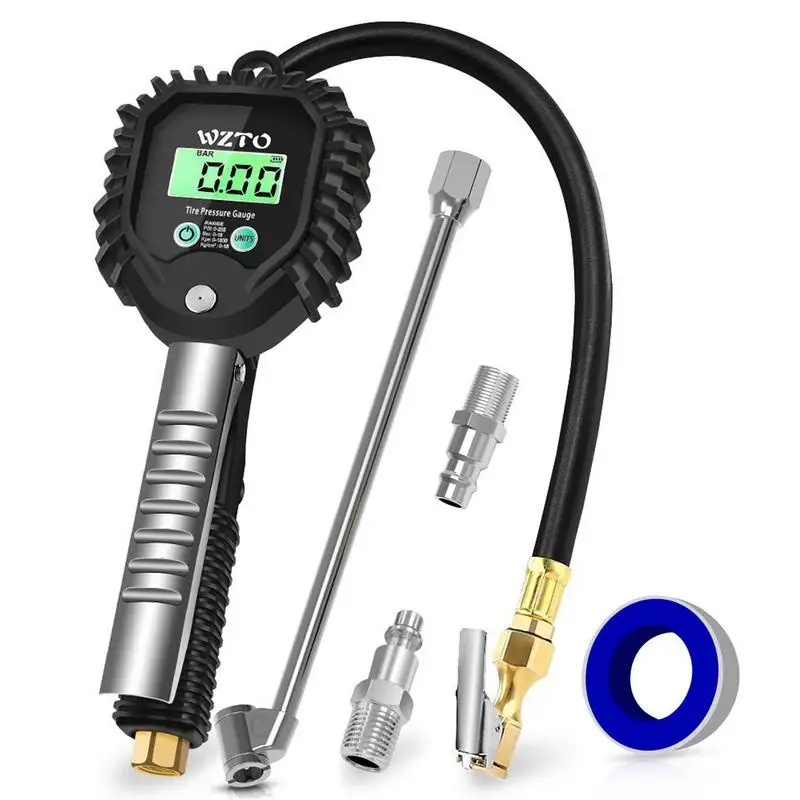 

Car Tire Pressure Gauge Backlight High-precision Digital Tire Pressure Monitoring Car Tyre Air Pressure Gauge Meter LCD Display