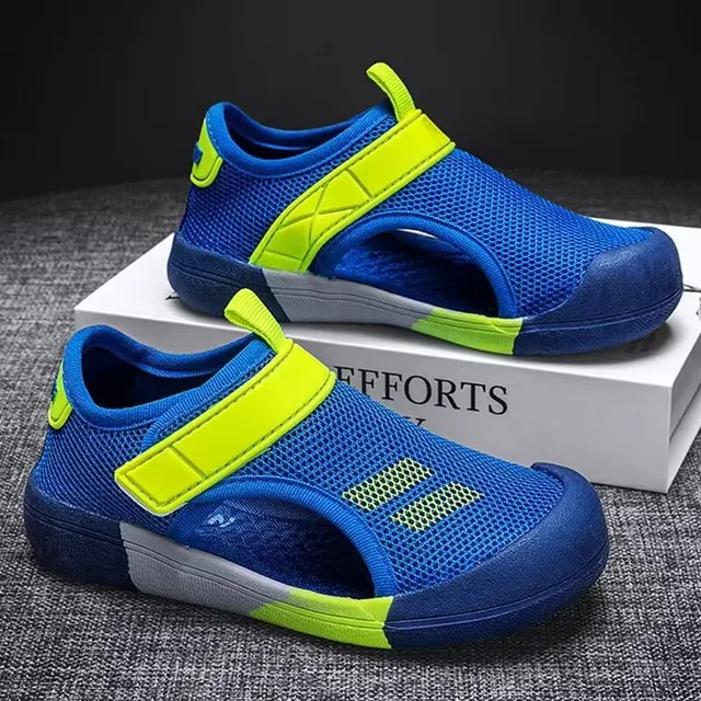 Breathable Sport Sandals Summer Children Casual Shoes Boys Beach Sandals Kids Lightweight Closed Toe Baby Sandals for Girls 1
