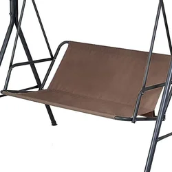 Premium Patio Swing Cover - Durable 600D Thicken Oxford Fabric for Outdoor Garden Bench (Coffee)