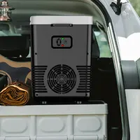 Домашний холодильник 12 В, автомобильный холодильник с морозильной камерой, 10 л, мини-автомобильный охладитель и обогреватель для морозильной камеры, электрический холодильник, портативный Icebox 220 В — изображение 5