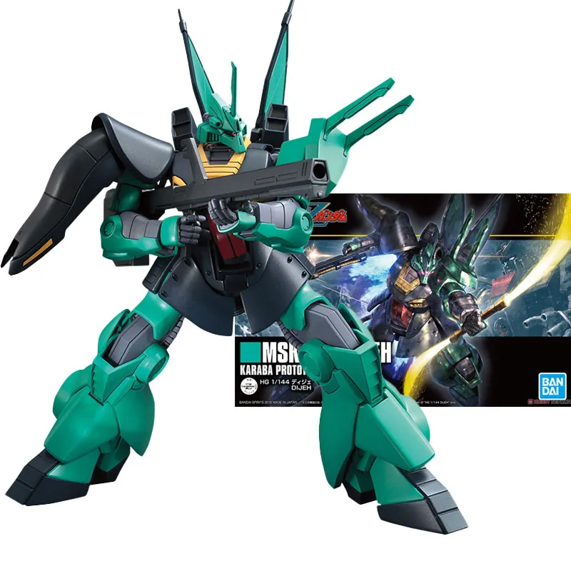 

Bandai Genuine Figure Gundam Model Kit Anime Figures HGUC MSK-008 Dijeh Karaba Prototype Collection Gunpla Action Figure Toys