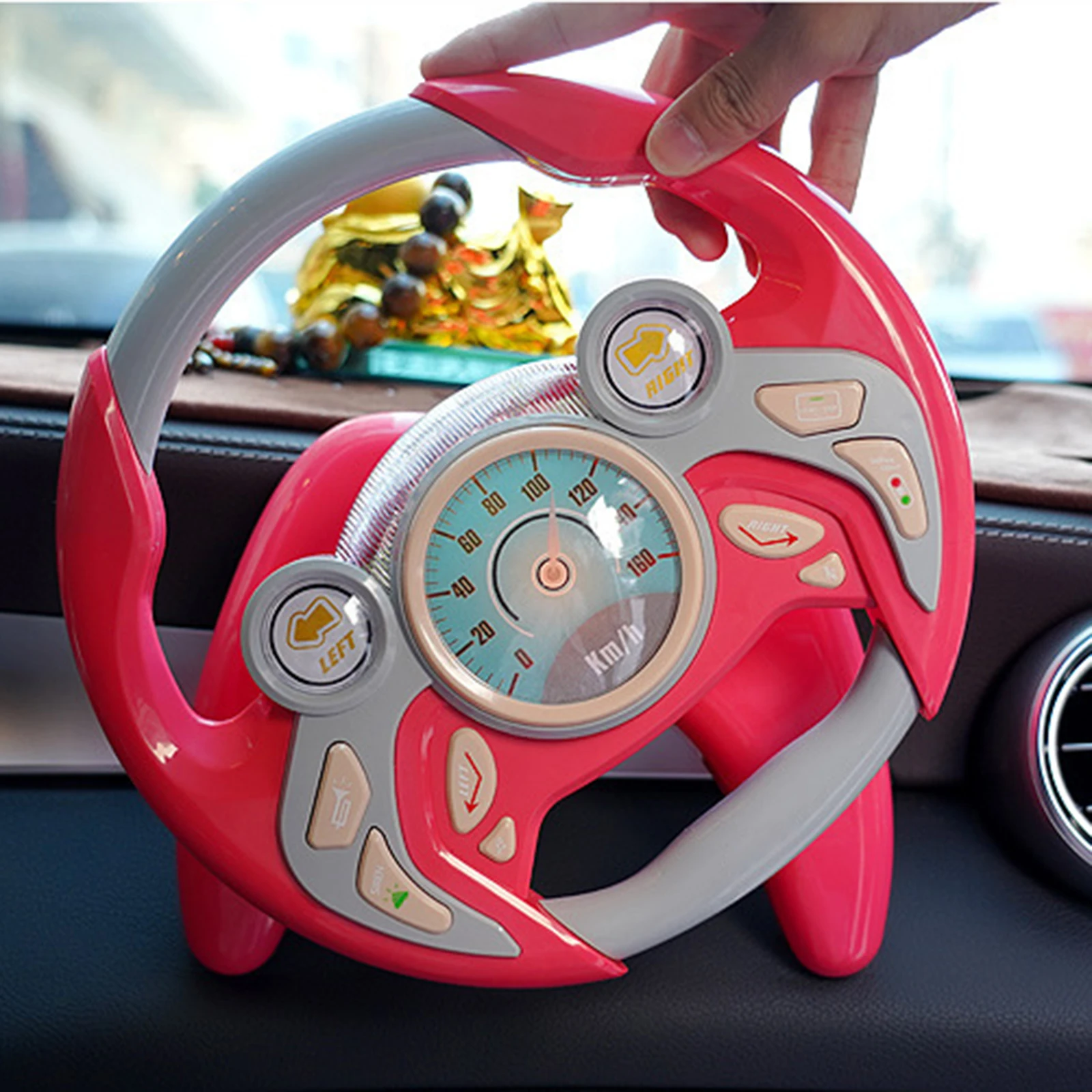 Simulated Steering Wheel for Kids Children Car Toy Interactive Driving Multifunctional Baby Gifts Electric Toys Interactive Toys 2