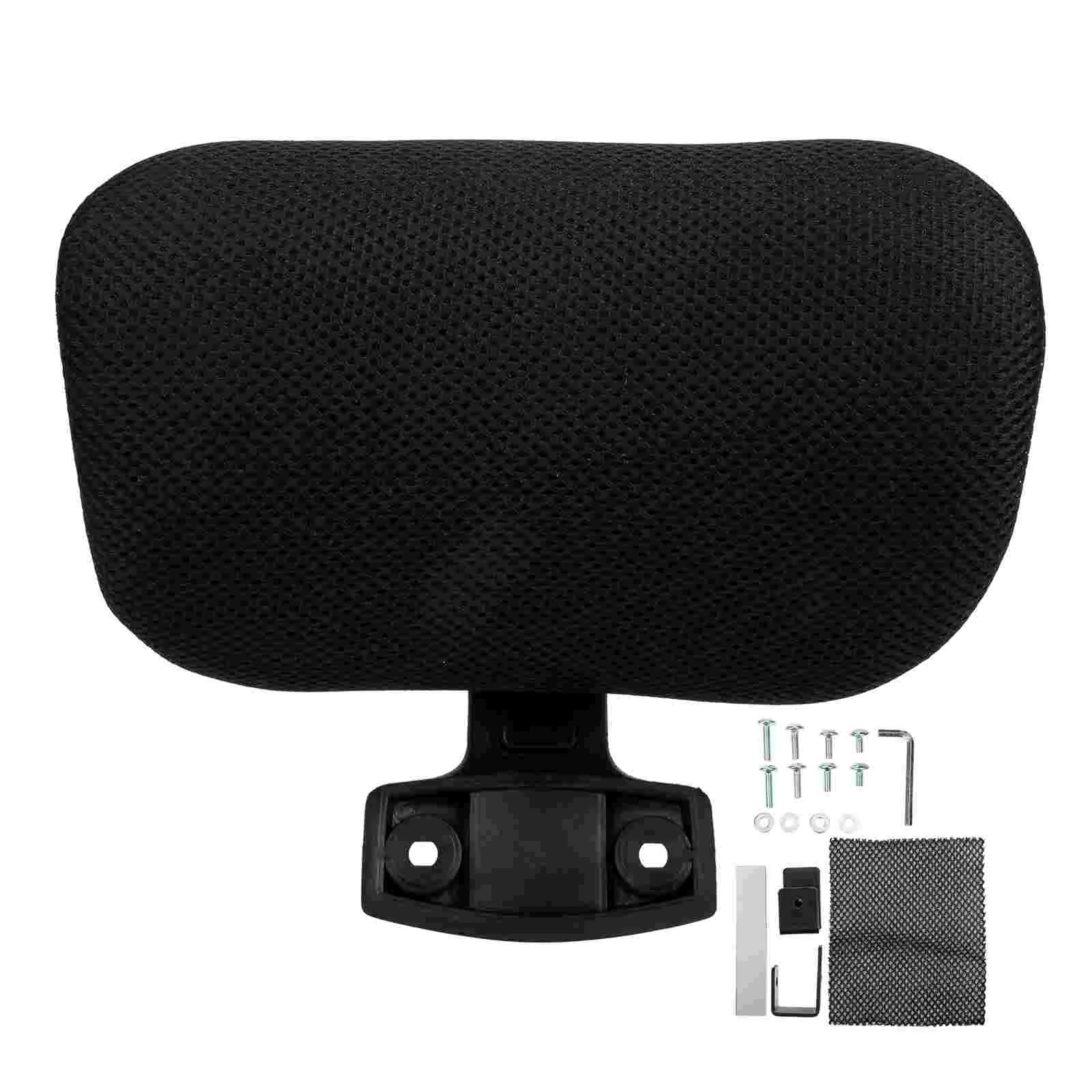 

Office Chair Headrest Adjustable Computer Chair Headrest Computer Cushion Rest Retrofit Lift Neck Pillow Swivel Mesh Headrest