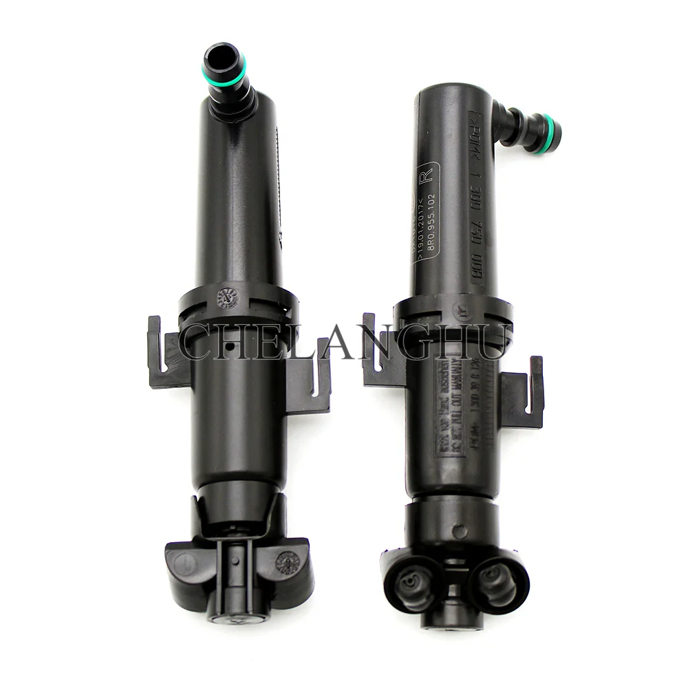 Headlight Washer Lift Cylinder Spray Nozzle Jet 8R0955101 8R0955102 for Audi Q5 2008 2009 2010 2011 2012 Car-styling for Car Headlight Washer Nozzle Cover