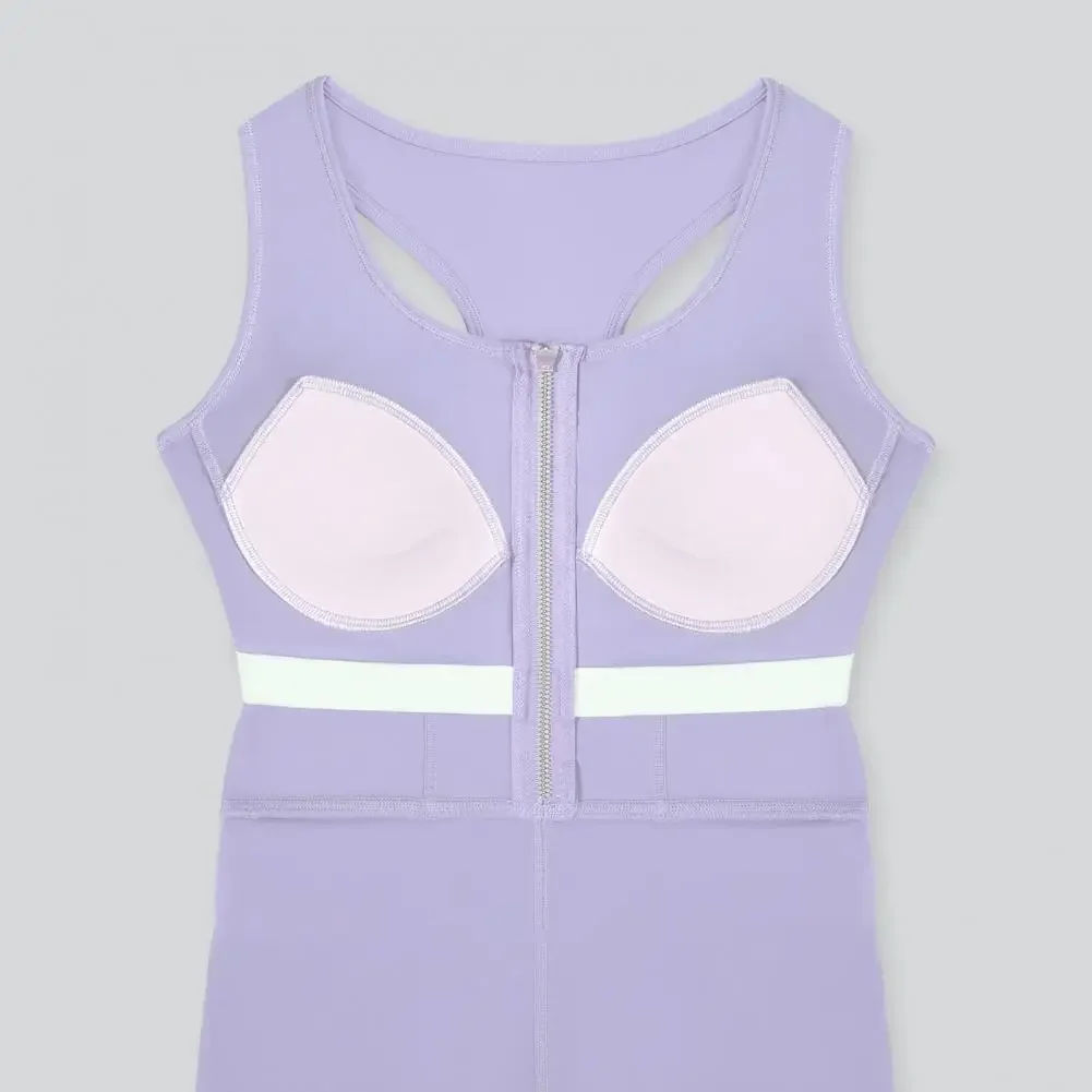 Summer Women Tennis Dress Fitness Shorts Suit Running Slimming Soft Sports Yoga Sets Outdoor Zipper Badminton Golf Skirt