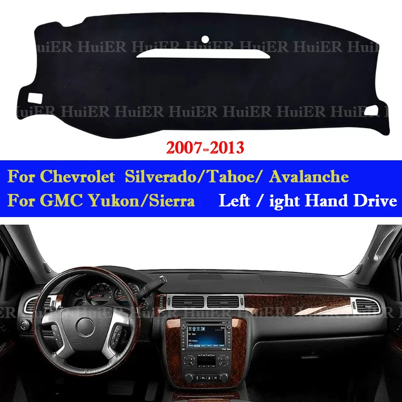 쉐보레 실버라도 타호 아발란체 GMC 시에라 유콘 2007-2013용 자동차 대시보..