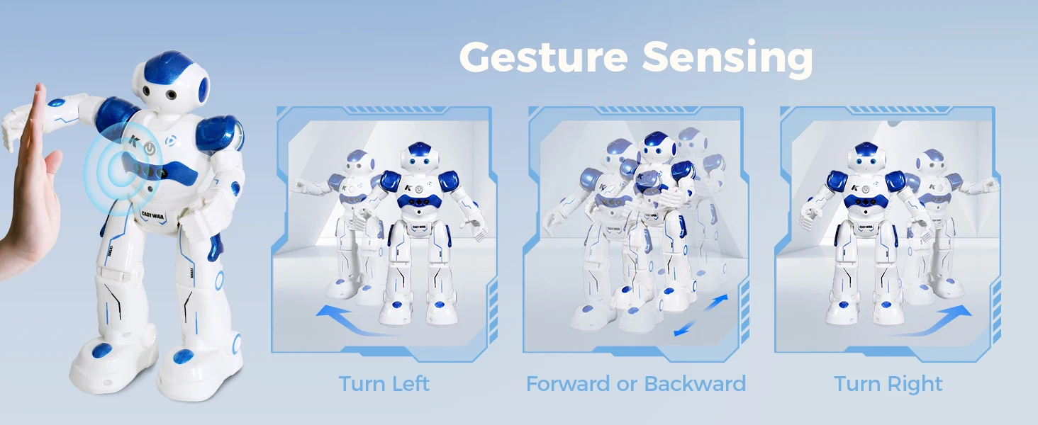 Intelligent Gesture Sensing RC Robot Toy