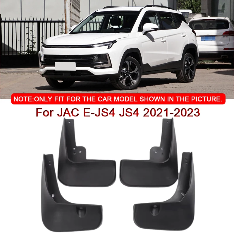 

ABS Car Mud Flaps Splash Guard Mudguards Car Styling For JAC E-JS4 JS4 2021 2022 2023 MudFlaps Front Rear Fender Auto Accessory
