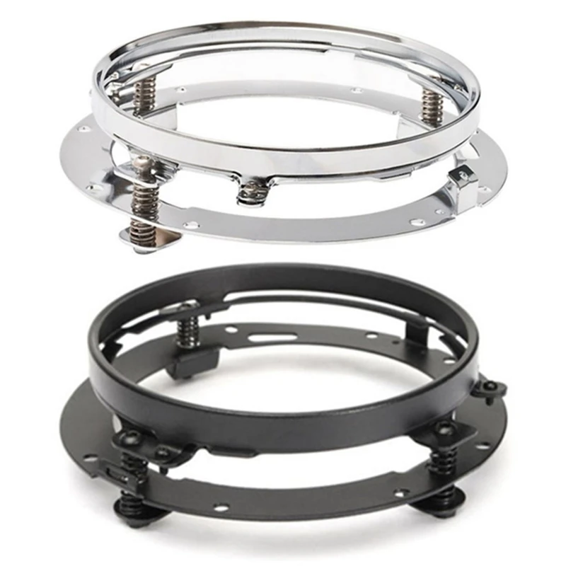 

2024 New Mounting Bracket Trim Ring for jeepWrangler 7 Inch Round LED Headlight Motorbike