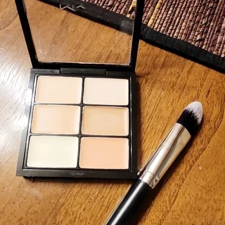 

brand mc 6 color make up concealer Palette light Foundation Makeup Base Corrector Contour Face Makeup Cover Spot contour palette