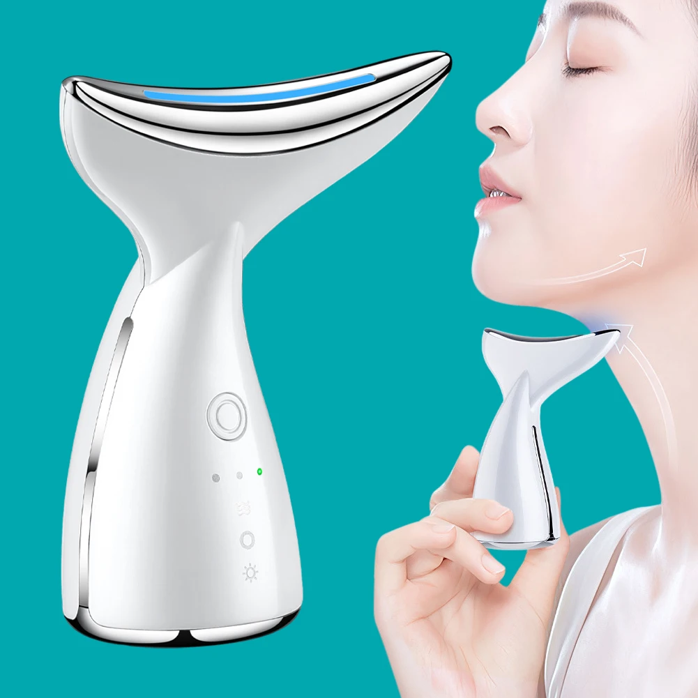

EMS Face Neck Lift Beauty Device Facial Massager Double Chin Remover Skin Rejuvenation Tightening Anti Wrinkle