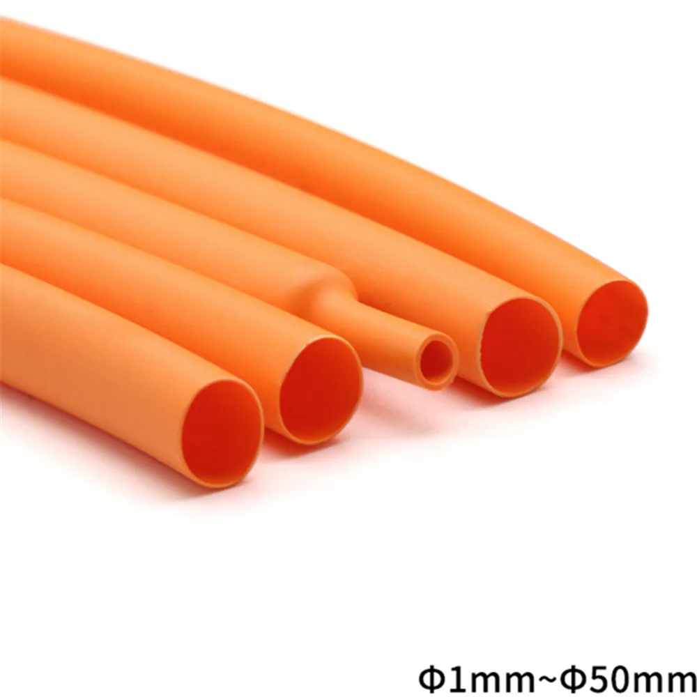 Orange 21 Heat Shrinkable Tubing Heat Shrink Tubing 1 1.5 2 3 4 5 6 7