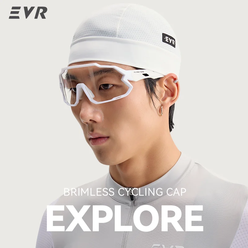 EVR 자전거 라이딩 캡 여름 항균 통기성 속건성 로드 바이크 땀 흡수 캡 사이클링 후드 라이닝 캡