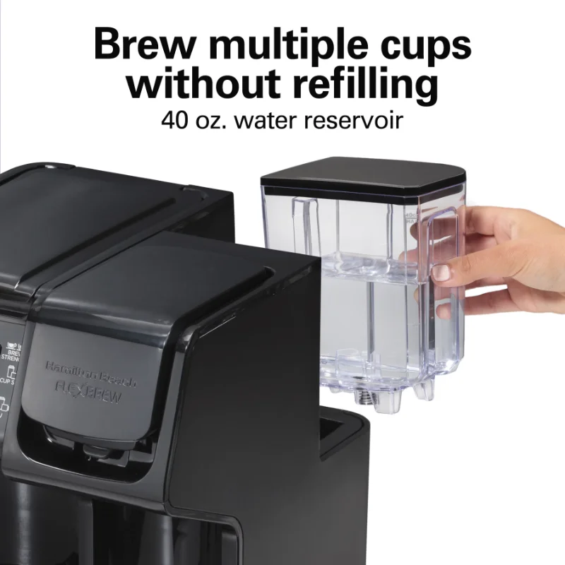 Hamilton Beach FlexBrew Trio Coffee Maker & Single-Serve K-Cup