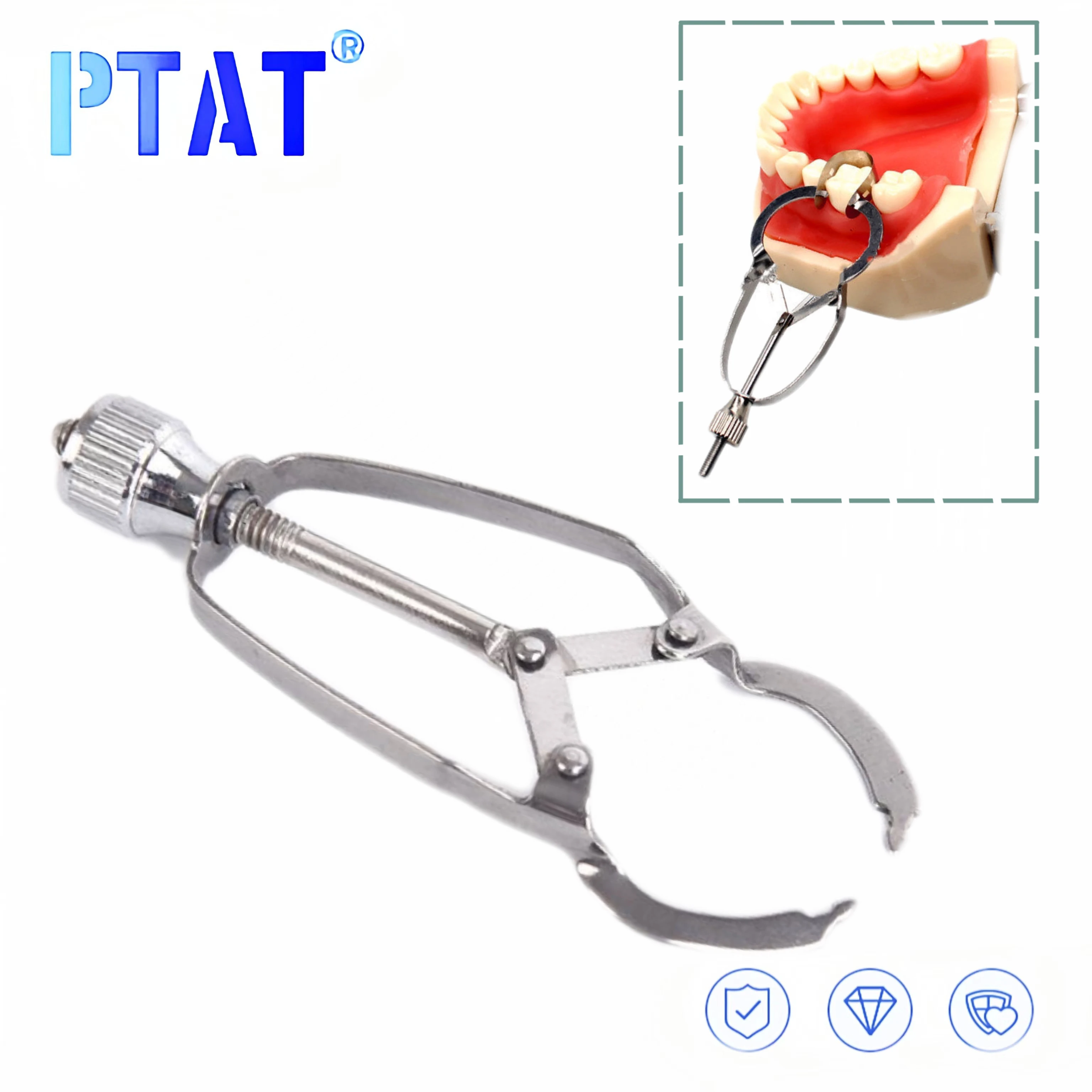 1PCSDentalIvoryMatrixBandretainerStainlessSteelIvorySeparator