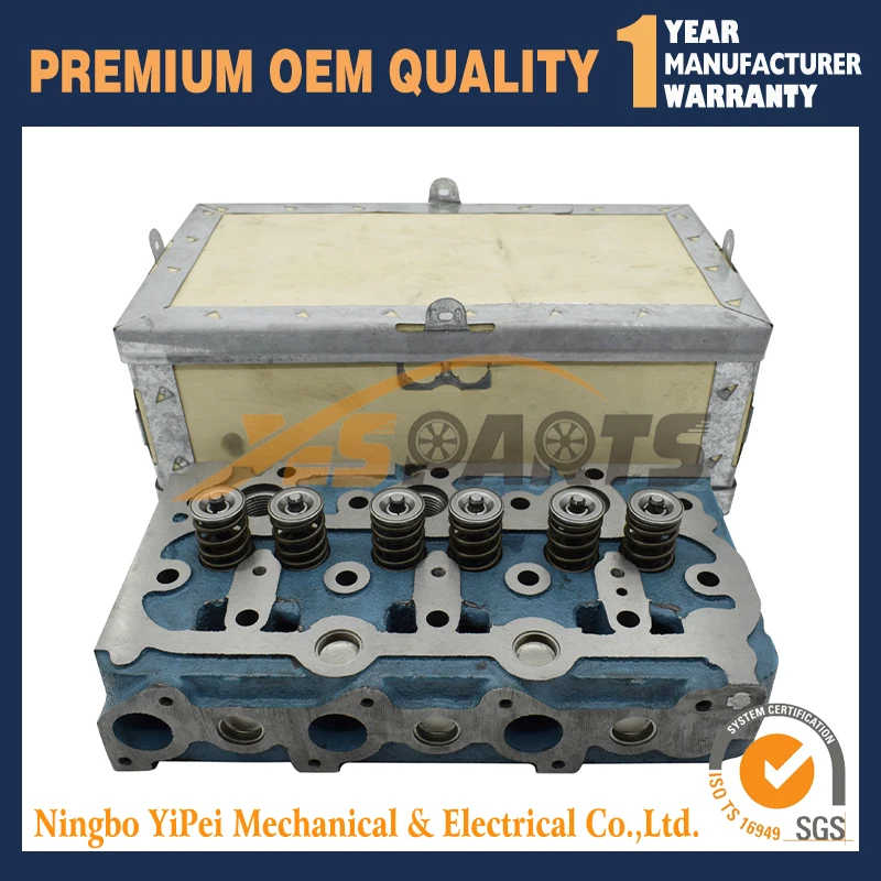 

Полный комплект головки цилиндра D850 D950 для трактора Kubota