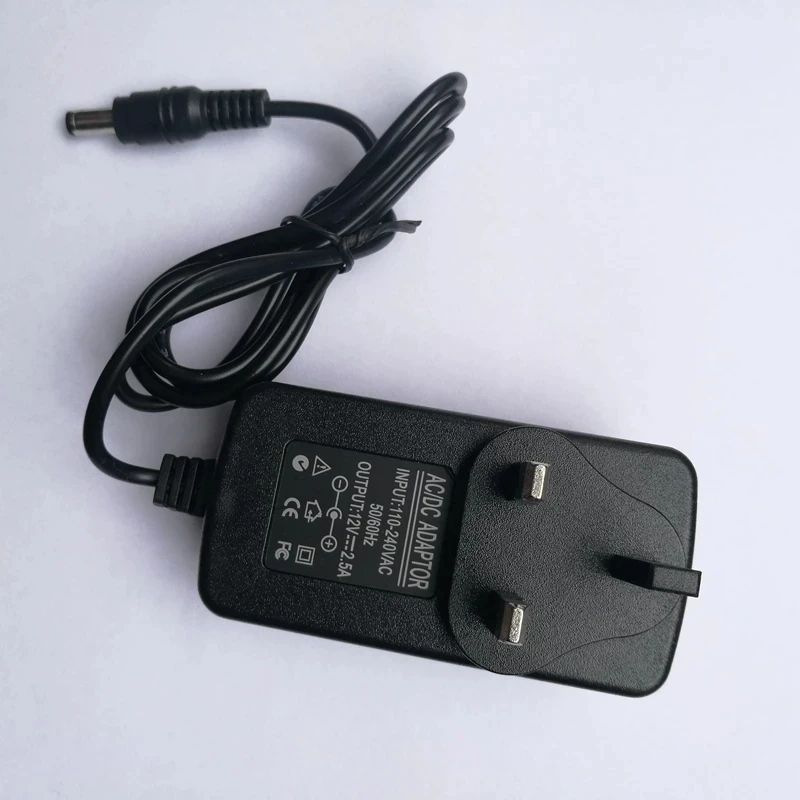 

12V 2.5A Switch power supply 30W power adapter 5.5mm x2.5mm 5.5*2.1mm High quality