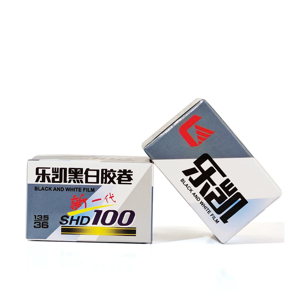 오리지널 러키 SHD100 135 필름 흑백 미세 그레인 네거티브 필름 레트로 35mm 롤 필름 일상 촬영 예술 사진용