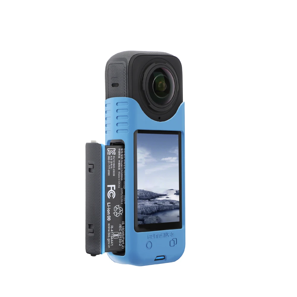카메라 실리콘 케이스, 렌즈 후드 바디 실리콘 낙하 방지 케이스, Insta360 X4 액세서리
