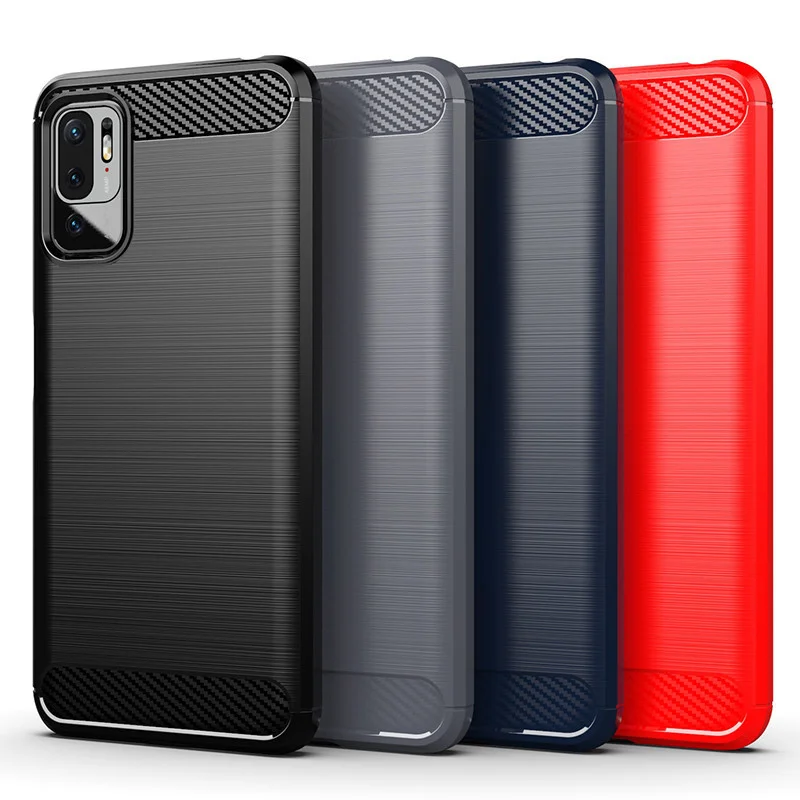 For Xiaomi Poco M3 Pro Case For Poco M3 X3 Gt X3 Nfc Cover Shockproof Soft Silicone Protective Phone Bumper For Poco M3 Pro