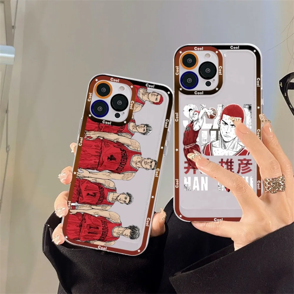 S-Slam Dunks Custodia Per Telefono Anime Per Samsung S 20 S 21 S 22 S 23 Lite Plus Cover Ultra Mobile