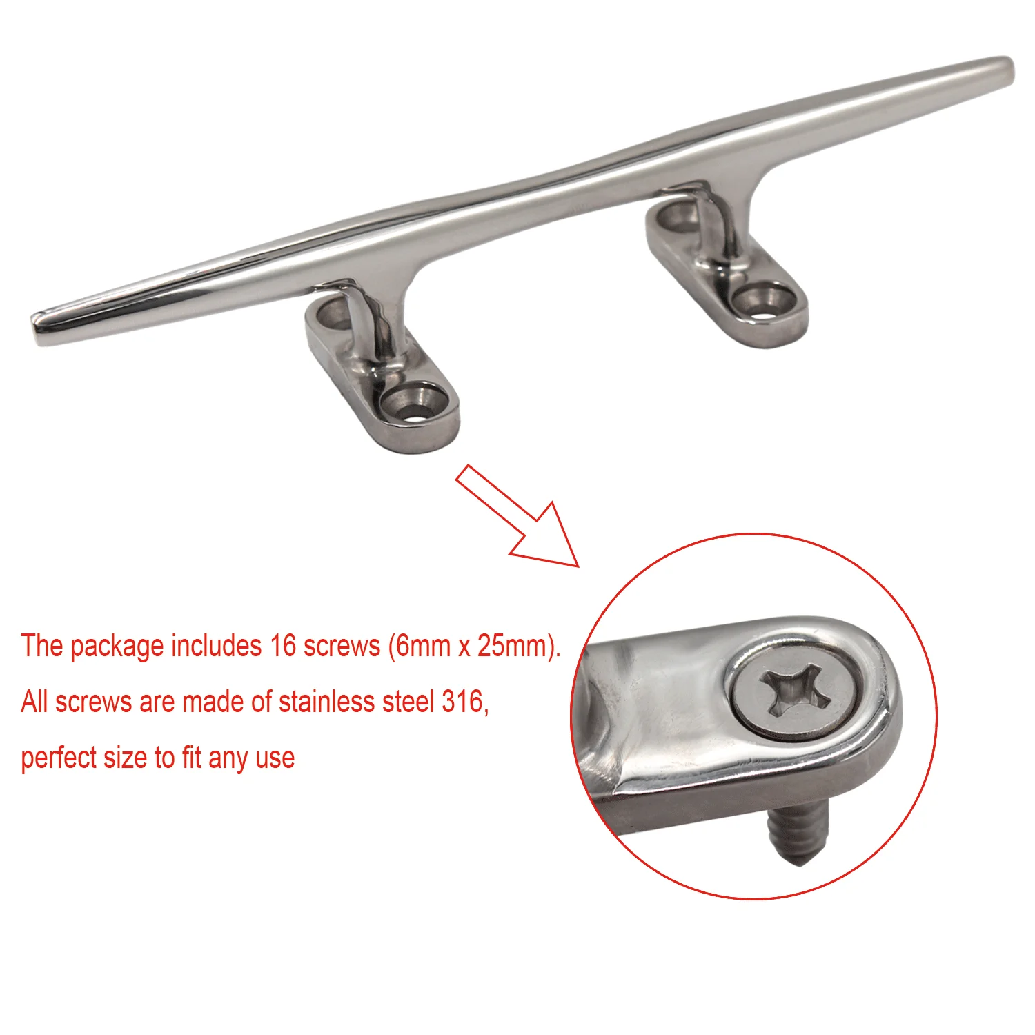 Рисунок 5 - 6 дюймов, нержавеющая сталь 316