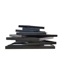 Wooden Tray Japanese Style Black Rectangle 30cm Coffee Tea Set Tableware Pallet Food Cake Plate Home Kitchen Storage Supplies 2