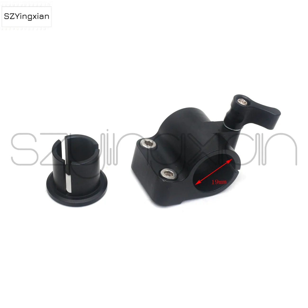Track Clamp sem fio, Rosca M3 para câmera ARRI, 19mm